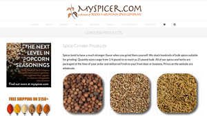 MySpicer - Grinder Products