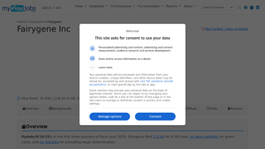 Fairygene Inc - H-1B Visa Applications