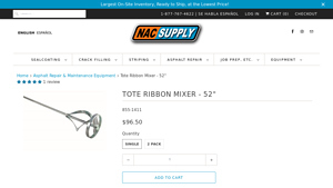 NAC Supply - Tote Ribbon Mixer