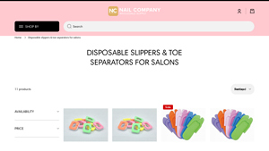 Nail Company - Disposable Slippers
