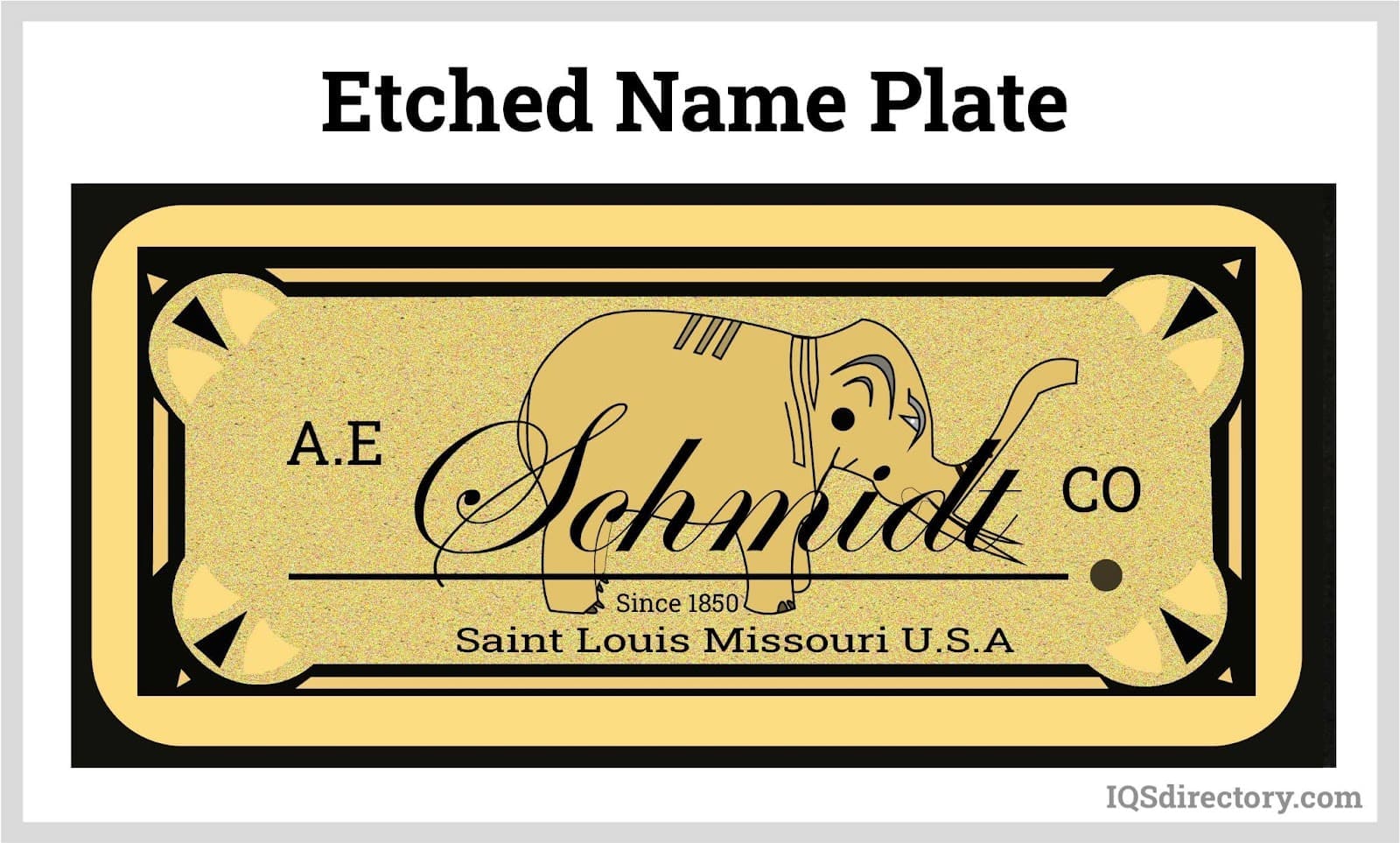 An application scenario or product detail of name plague - Image 3