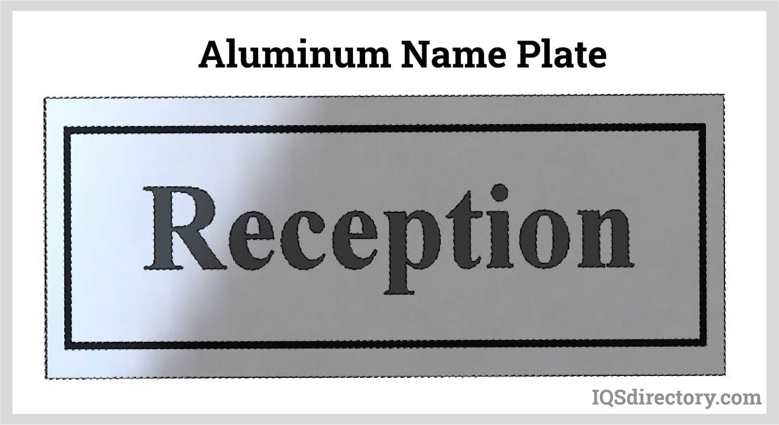 An application scenario or product detail of name plague - Image 5