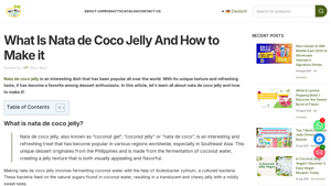 Nata de Coco - Coconut Jelly