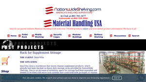 Nationwide Shelving - Heavy-Duty Rack for Supplement Storage