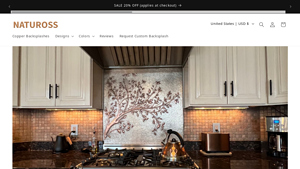 Natuross - Handmade Copper Backsplashes