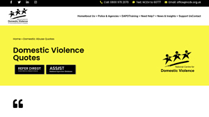 NCDV - Domestic Abuse Support