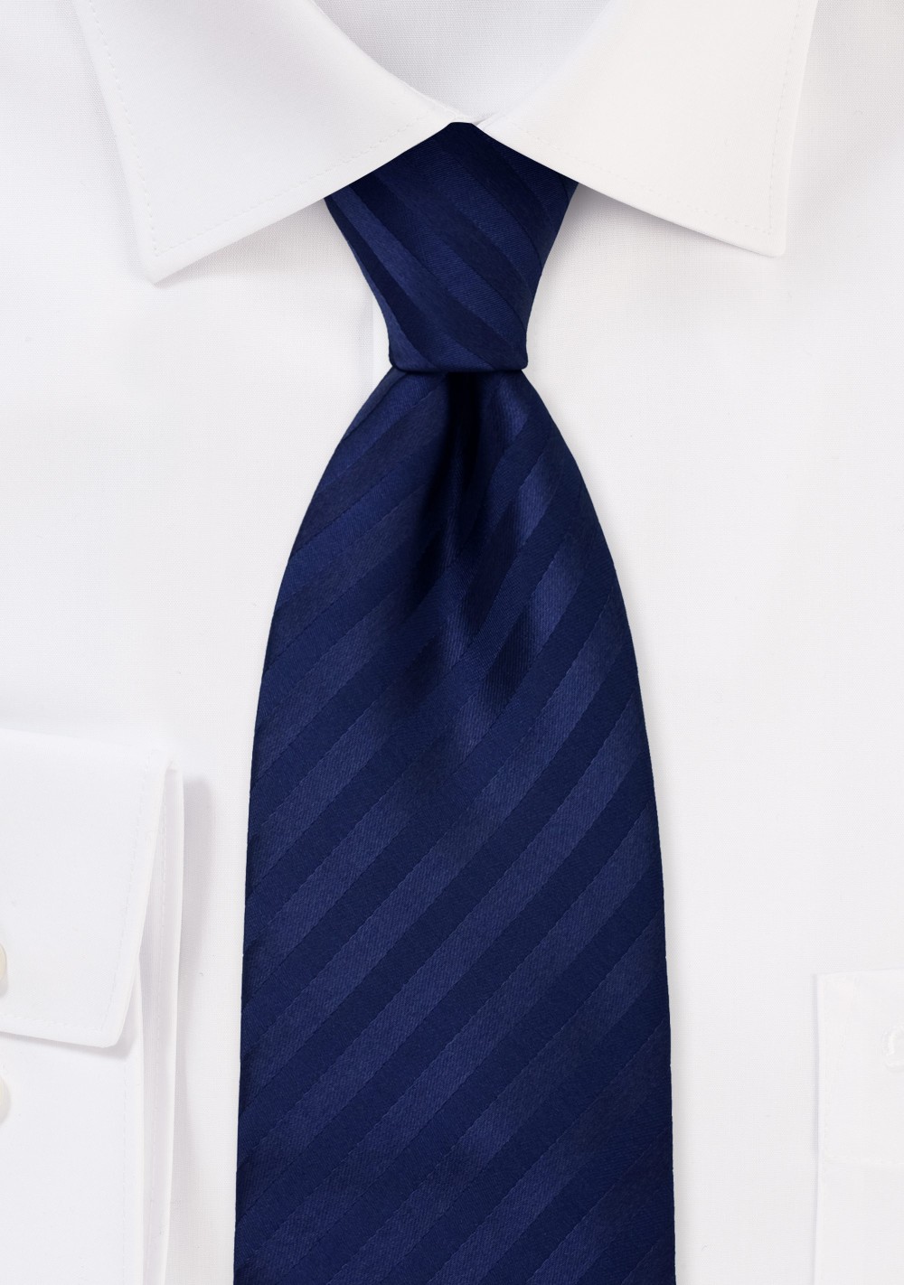 An application scenario or product detail of necktie navy blue - Image 5