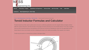 Ness Engineering - Toroidal Inductors