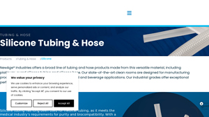 NewAge Industries - Silicone Tubing & Hose Products