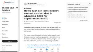 Hawk Tuah - Bikini Contest Success