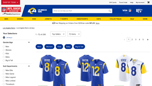 Los Angeles Rams - Official Jerseys