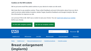 NHS - Breast Enlargement (Implants)