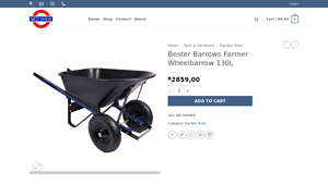 Bester - Barrows Farmer Wheelbarrow 130L