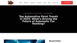 Nigros Auto Body - Automatic Car Painting