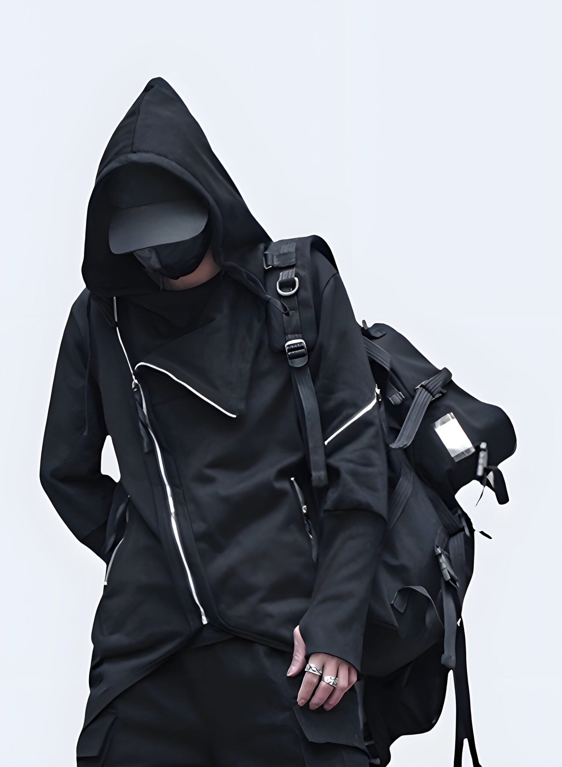 An application scenario or product detail of ninja hoodie - Image 9
