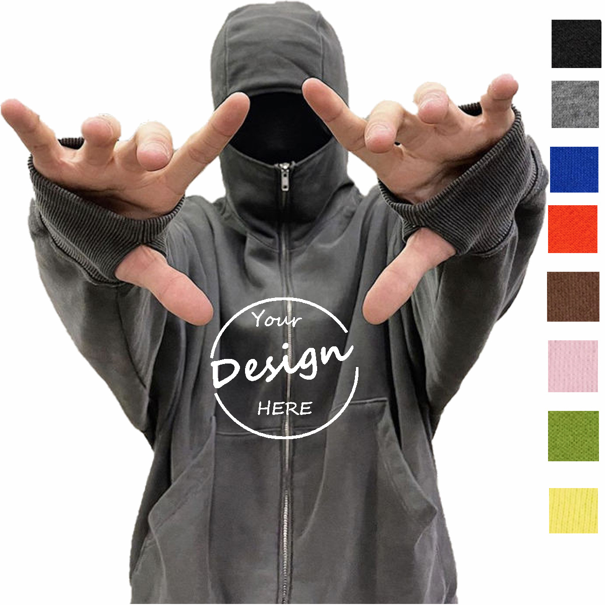 An application scenario or product detail of ninja hoodie - Image 13