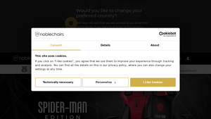 noblechairs - EPIC Spider-Man Edition