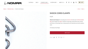 NOMAR - Shock Cord Clamps