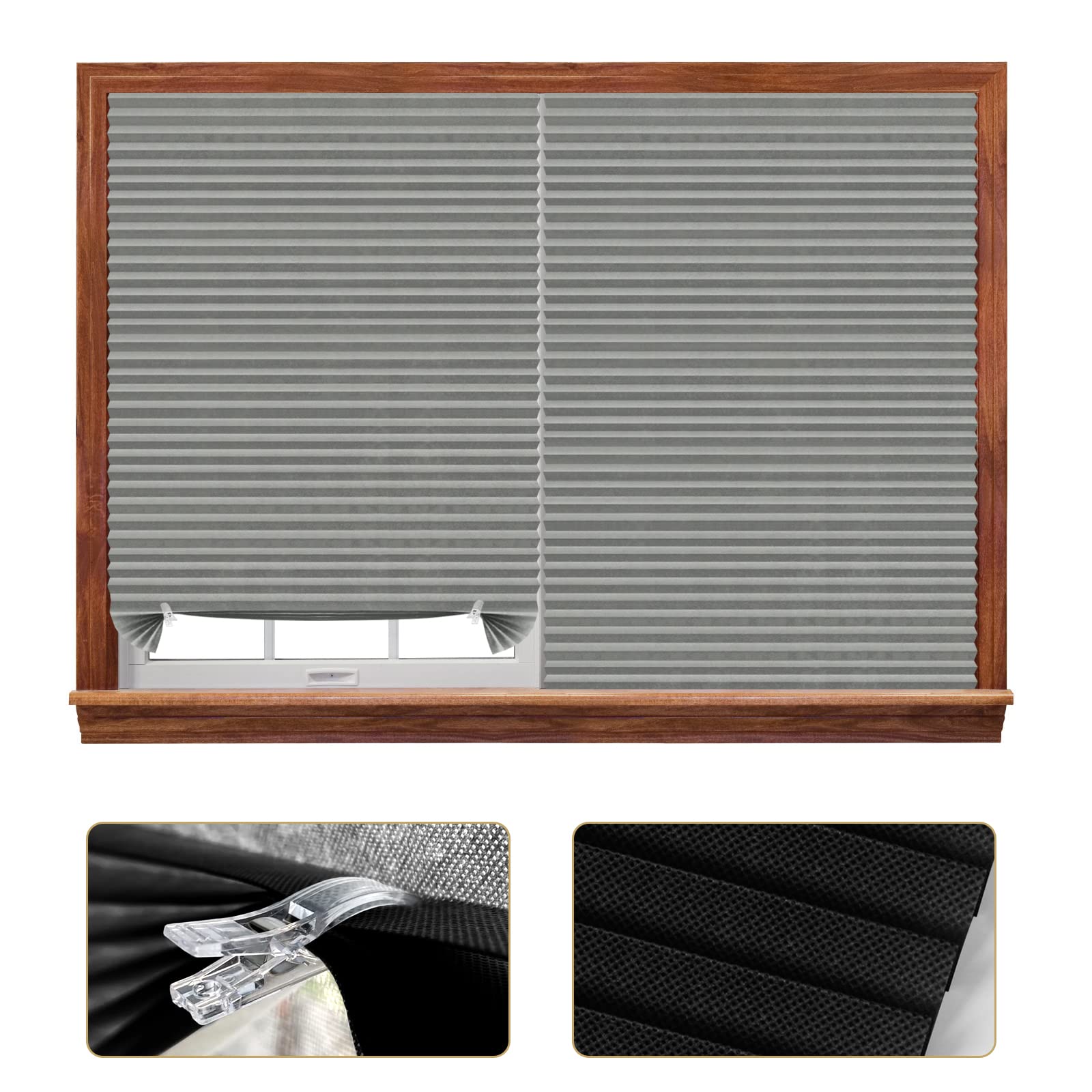 An application scenario or product detail of non permanent blinds - Image 1