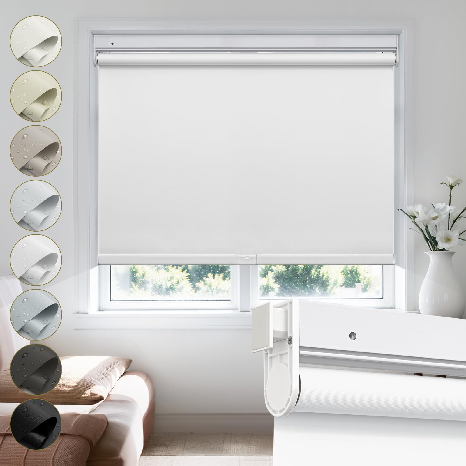 An application scenario or product detail of non permanent blinds - Image 17