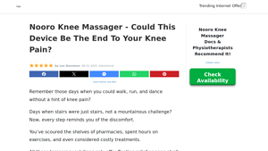 Nooro - Knee Massager