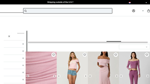 Nordstrom - Women's Pink Off the Shoulder Tops