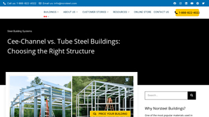 Norsteel Buildings - Cee-Channel Steel Structures
