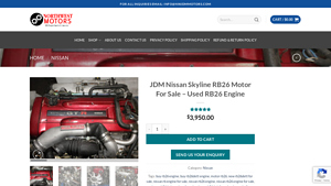 Nissan - JDM Skyline RB26 Motor