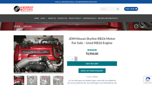 Nissan - RB26 Engine for Sale