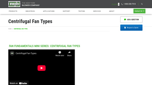 NYB - Centrifugal Fans