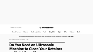 NYTimes - Ultrasonic Dental Cleaner Guide