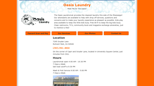 Oasis Laundromat - Clean Laundry Services