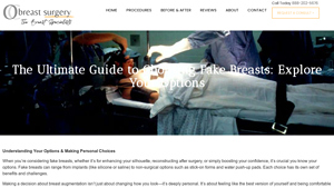 Breast Surgery - Ultimate Guide to Implants and Enhancements