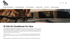 OFF Indel B - 12V Portable Air Conditioner for Vans