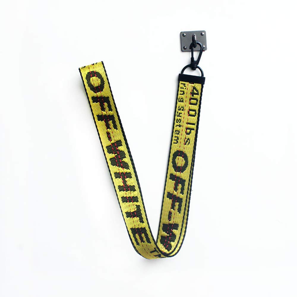 An application scenario or product detail of off white lanyard - Image 9