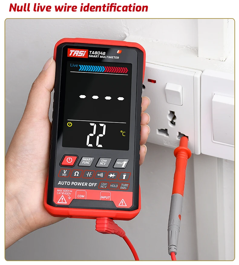 An application scenario or product detail of ohmmeter volt tester meter ta804a - Image 12
