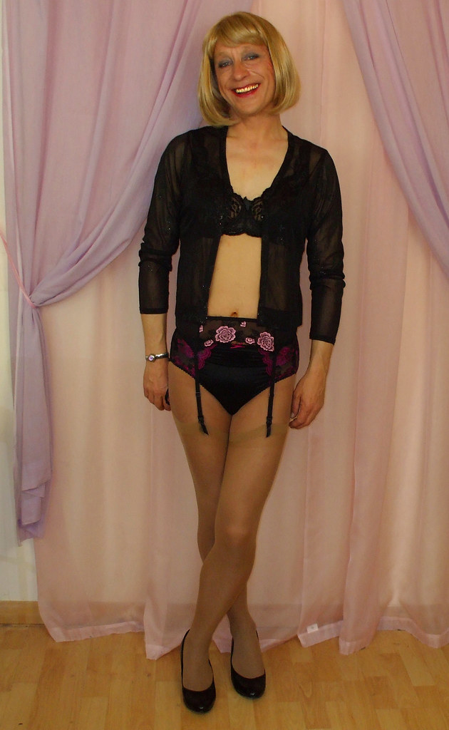An application scenario or product detail of older crossdresser lingerie - Image 3