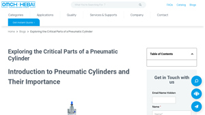 Omchele - Pneumatic Cylinders & Components