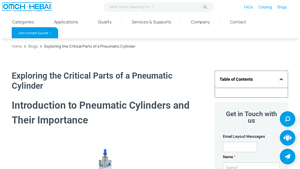 Omchele - Pneumatic Cylinders and Valves