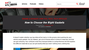 On All Cylinders - High-Performance Gaskets