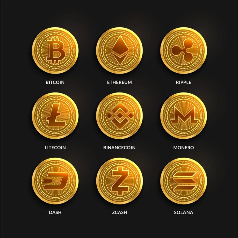 Featured image for ondo coin - Cryptocurrency Coins set, Blockchain ...
