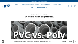 Orbit - PVC Irrigation Piping