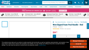 WOW World of Watersports - Dipped Foam Pool Noodle