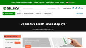 Orient Display - Capacitive Touch Panels