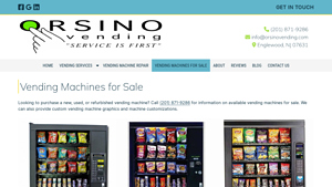 Orsino Vending - Vending Machines & Custom Graphics