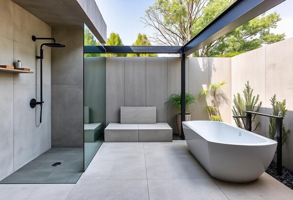 An application scenario or product detail of outdoor bathroom - Image 14