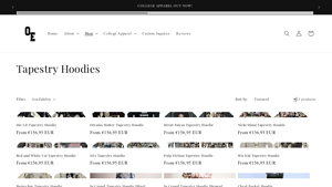 Outlyer Effect - Tapestry Hoodies