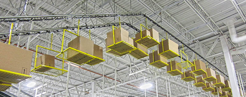 An application scenario or product detail of overhead conveyor design - Image 1
