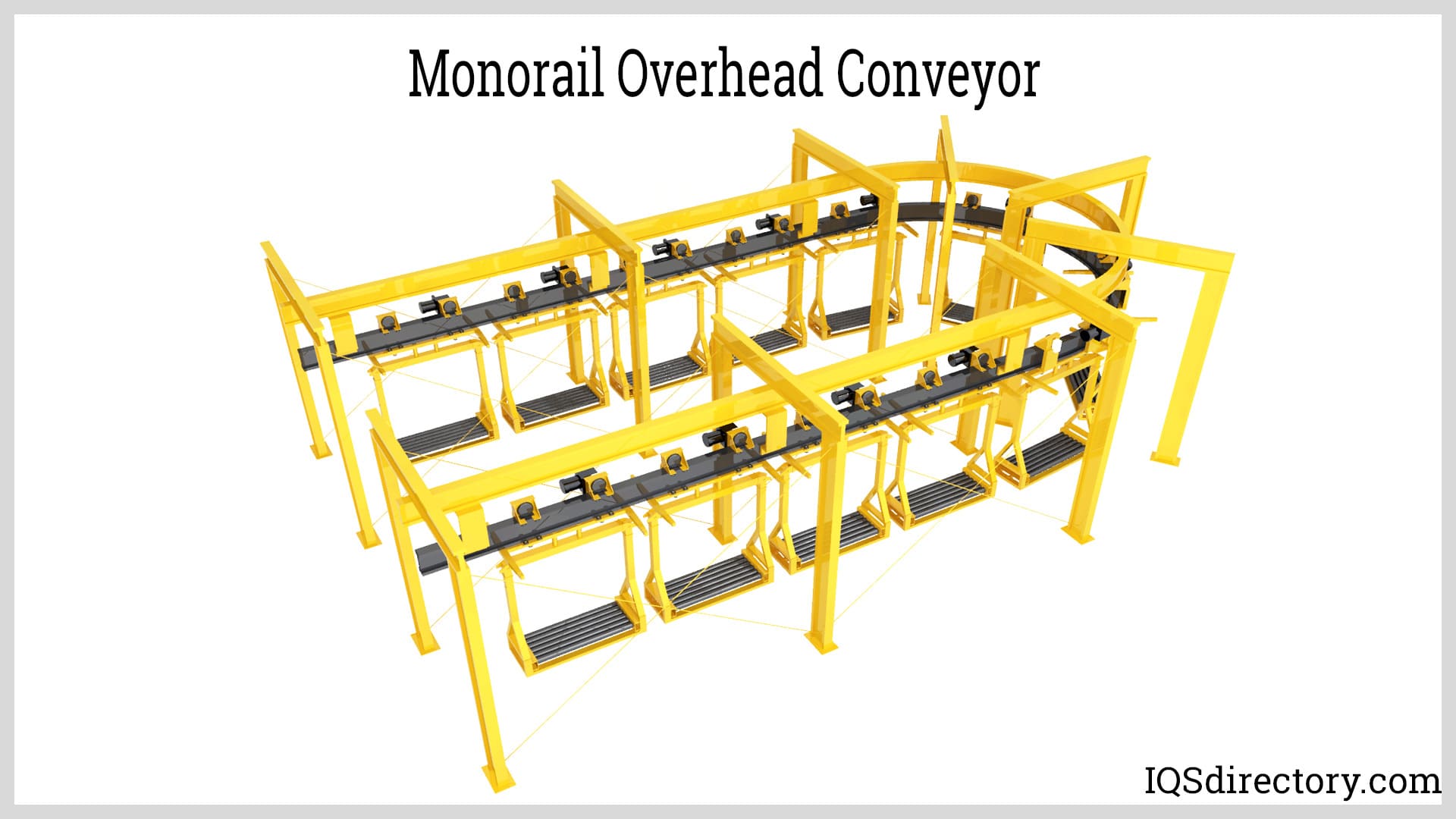 An application scenario or product detail of overhead conveyor design - Image 2