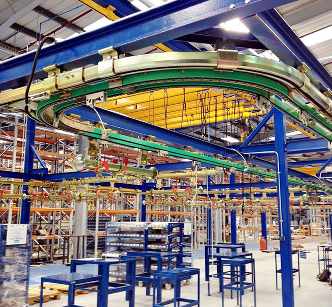 An application scenario or product detail of overhead conveyor design - Image 16